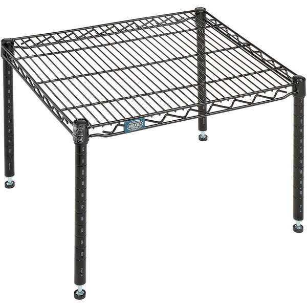 Nexel Black Epoxy Wire Dunnage Rack, 30W x 21D x 14H P2130B